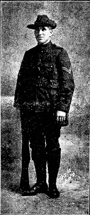 CORPORAL CHAPMAN. Wounded. He received a bullet through one of his knees before he had fired a shot. LANCE-CORPORAL J. ARCHER. AVounded. Now returning to New-Zealand, (Wanganui Chronicle, 24 June 1915)