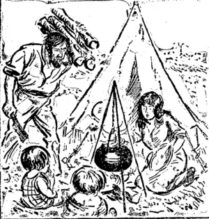 thence to a tent, (Wanganui Chronicle, 18 January 1916)