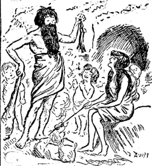 and finally we shall become cave- dwellers (Wanganui Chronicle, 18 January 1916)
