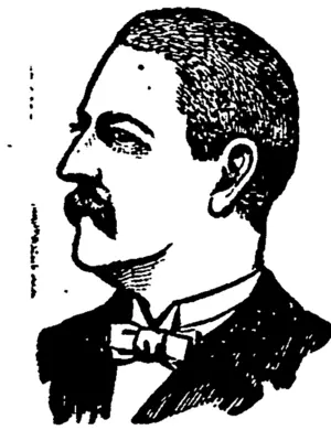 Andrew Petkie, M.f. (Photo by Paken"). (West Coast Times, 13 September 1900)