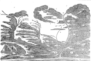 SKETCH OF THE OPERATIONS AT KAIHIHI (Wellington Independent, 06 November 1860)