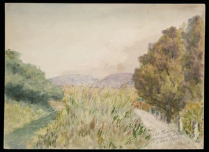 Smith, Maurice Crompton, 1864-1953 :At Te Horo, 3 Feb 1944.