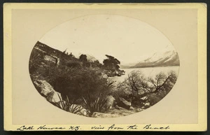 Hart, Campbell fl 1879-1885 :Photograph of Lake Hawea, New Zealand