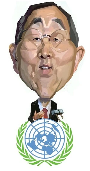 Ban Ki Moon. 23 January 2009.