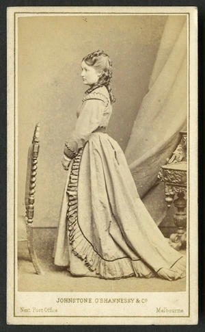 Johnstone, O'Shannessy & Co (Melbourne) fl 1865-1893:Portrait of Mrs Hawhinson