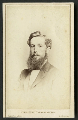 Johnstone, O'Shannessy & Company: Portrait of unidentified man