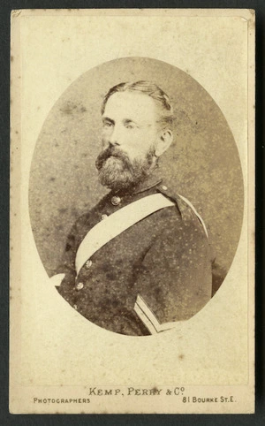 Kemp, Perry & Co (Melbourne) fl 1874: Portrait of unidentified man