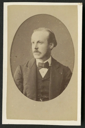 Langerock, active 1860s-1870s: Portrait of Alphonse Milne-Edwards