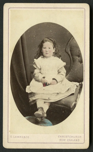 Lawrence, Samuel Charles Louis, active 1833-1891: Portrait of unidentified child