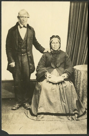 Creator unknown :Photograph of Daddy and Granny Dallis