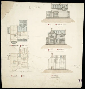 Daniell, Charles Edward :[Residence of Mr Donaldson, Wairarapa?] 6.11.[18]99.