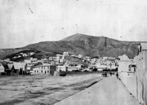 Gibbs, William Brickell fl 1878-1885 :Photograph of Courtenay Place, Wellington