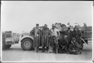 NZ and French troops on Fezzan Raid