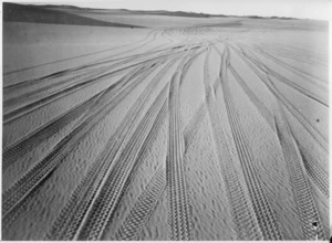 Wheel tracks of LRDG, Libyan Desert