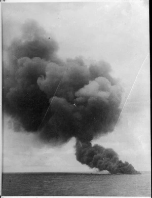 Sinking of Ramb I by HMS Leander