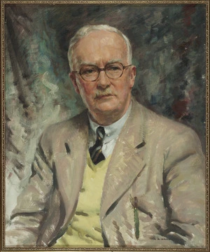 Hayward, Arthur 1889-1937: [Portrait of Harry Rountree 1936 or 1937?]