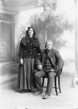Maori man and woman