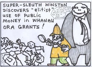 Doyle, Martin, 1956- :Super-sleuth Winston discovers "elitist" use of public money in Whanau Ora grants!' 8 February 2012