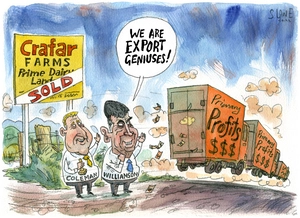 Slane, Christopher, 1957- :'We are export geniuses!' 3 February 2012