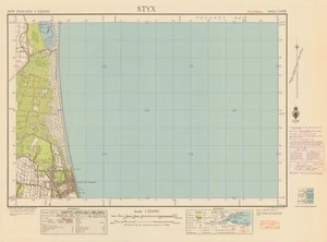 Styx [electronic resource] / J .A. Whitcombe, May 1943, revised May 1947 ; prepared from official surveys and aerial photographs.