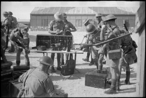 Signals personnel training, Maadi Camp