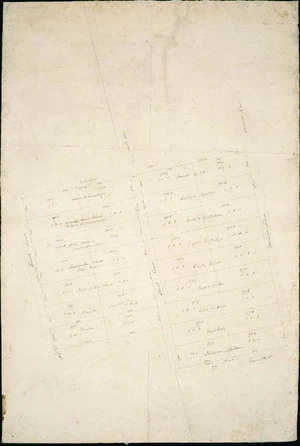Wyles & Buck :Survey of N.R. Newtown [ms map]. Jany, 1881