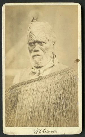 London Photographic Company (Christchurch) fl 1860s-1880s :Portrait of Witiora