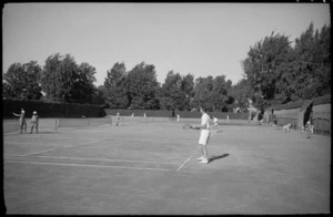 Tennis courts at the Maadi Sporting Club