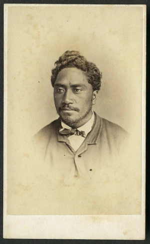 London Portrait Rooms (Dunedin) fl 1864-1875 :Portrait of Ratene Te Konui