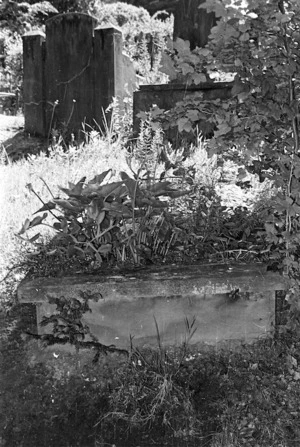 The grave of T Wilson, plot 53.M, Sydney Street Cemetery.