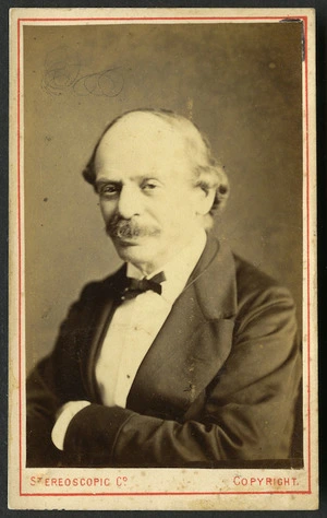 London Stereoscopic Photographic Company (London) fl 1800s :Portrait of Sir Julius Benedict