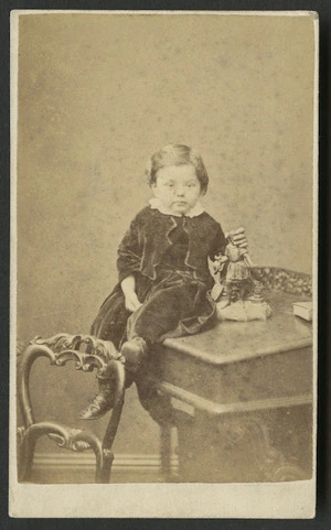 McDonald, Alexander (Melbourne) fl 1853-1873 :Portrait of unidentified young girl