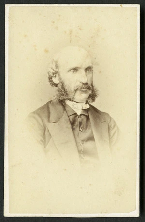 J McGregor & Co. (Dunedin), fl 1863-1884 :Portrait of Rev Donald McNaughton Stuart