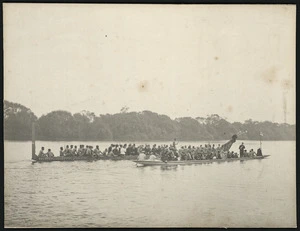 War canoe Taheretikitiki, Waikato River