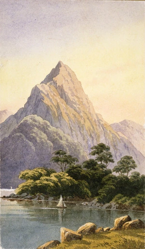 [Hoyte, John Barr Clark] 1853-1913 :[Mitre Peak. 1870s?]