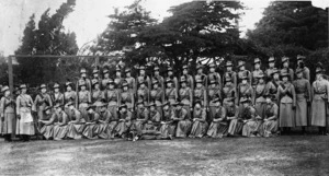 Members of the Ladies Rifle Corps, known as the Wellington Amazons