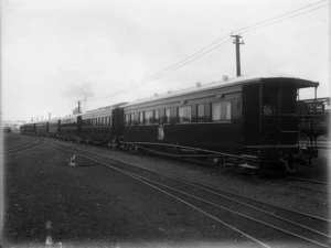 Railway carriage used during the 1920 royal visit of the South Island