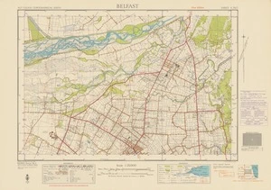 Belfast [electronic resource] / C. Holdsworth & J. Hayward, Mar. 1949 ; prepared from official surveys and aerial photographs.