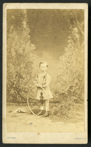 Mayland (England) fl 1860s :Portrait of unidentified child