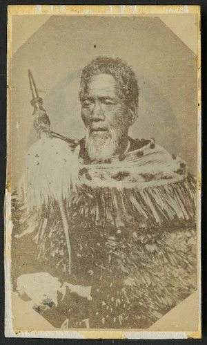 Monkton (Wellington) fl 1860s-1880s :Portrait of Hori Kingi Ngatihau
