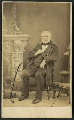 Moore, F (Isle of Wight) fl 1860s-1880s :Portrait of Mr Taylor