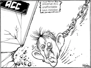 Universal ACC unaffordable says minister... 5 March 2009