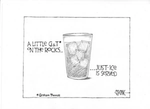 A LITTLE G&T* ON THE ROCKS... JUST-ICE IS SERVED. *Graham Thomas. 4 March 2009