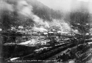 Brunner bridge and coal mines