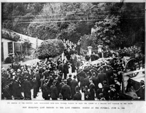 Funeral of Richard John Seddon