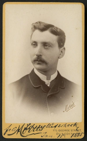 Morris, John Richard, 1854-1919: Portrait of Felix Schmellitscheck