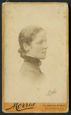 Morris (Dunedin) fl 1880-1889 :Portrait of Mrs Bartleman