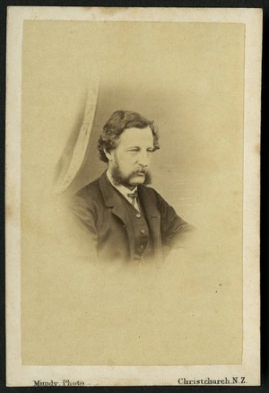 Mundy, Daniel Louis, 1826-1881: Portrait of James Hector