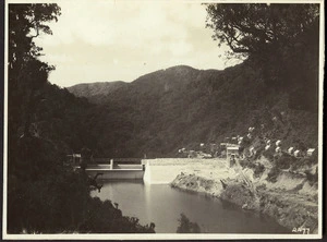 Creator unknown: Photograph taken at the Mangahao hydroelectric power works, Manawatu-Wanganui region