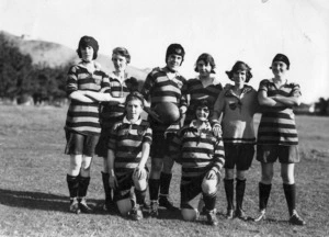 Unidentified women's rugby team